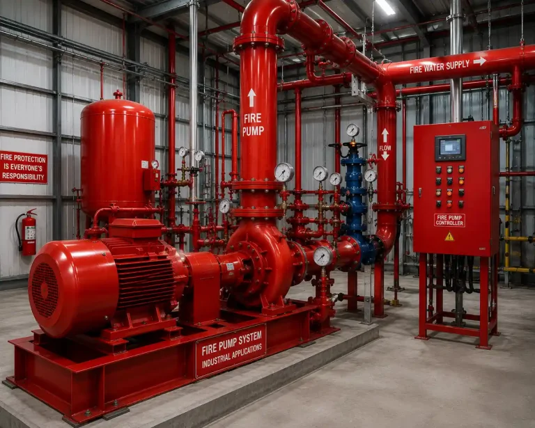 Fire pump and controller