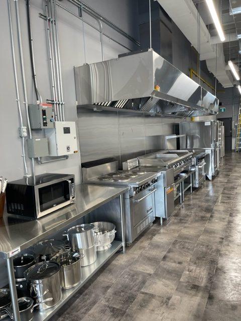 Commercial kitchen suppression hood
